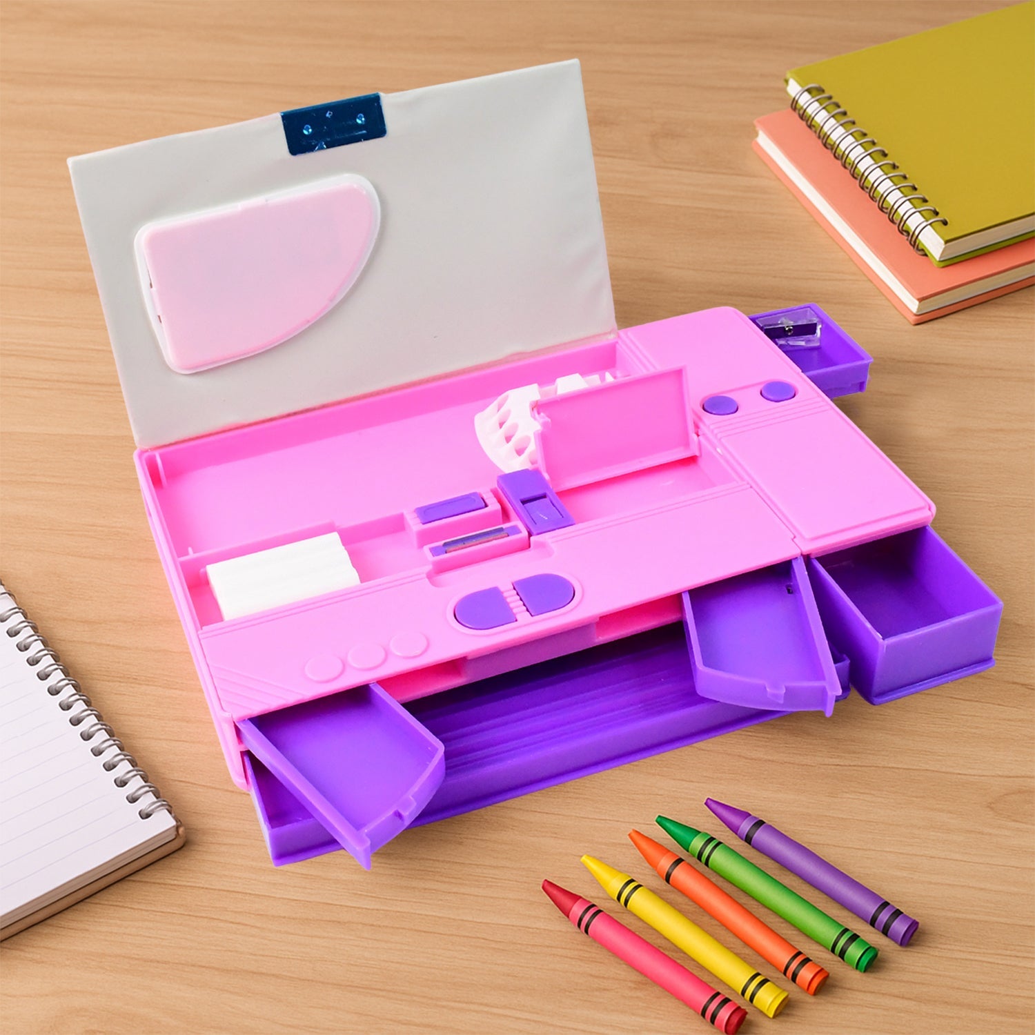 Multi-Functional Pencil Box with Calculator Multi-Functional Pencil Box with Calculator